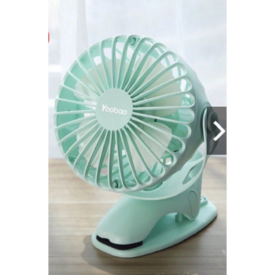 [HÀNG CHÍNH HÃNG] Quạt Mini kẹp cạnh bàn – Kẹp nôi Yoobao F04 | BigBuy360 - bigbuy360.vn