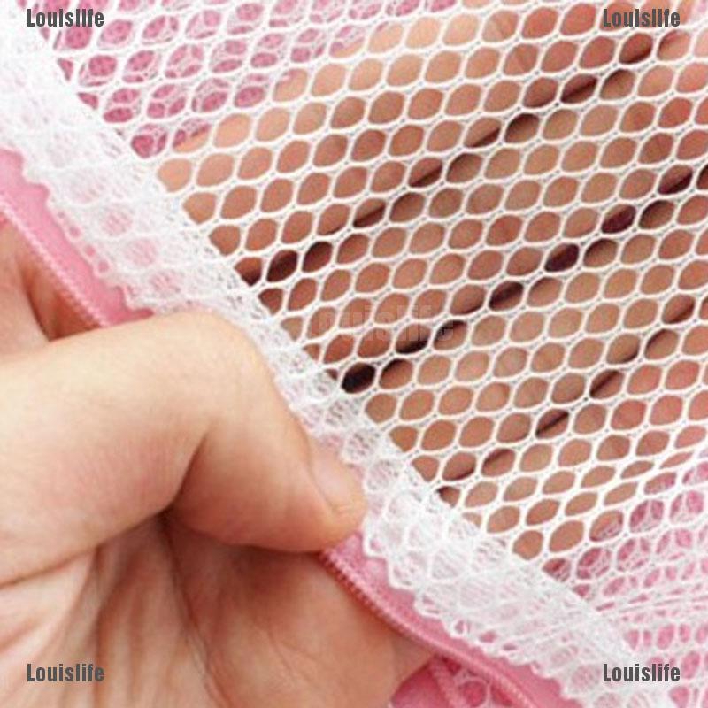 Túi lưới đựng đồ giặt có khóa kéo tiện dụng