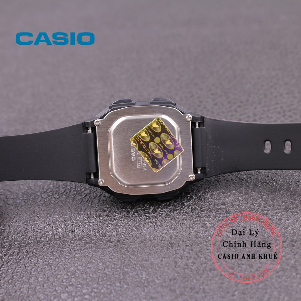 Đồng hồ nam Casio F-201WA-1ADF dây nhựa