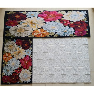 Set 2 thảm nhà bếp hoa văn (giao họa tiết ngẫu nhiên)