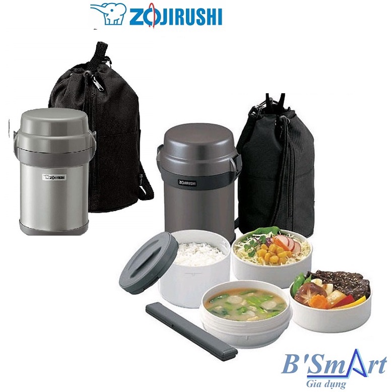 Hộp cơm giữ nhiệt Zojirushi ZOCM-SL-JAF14-SA/HG