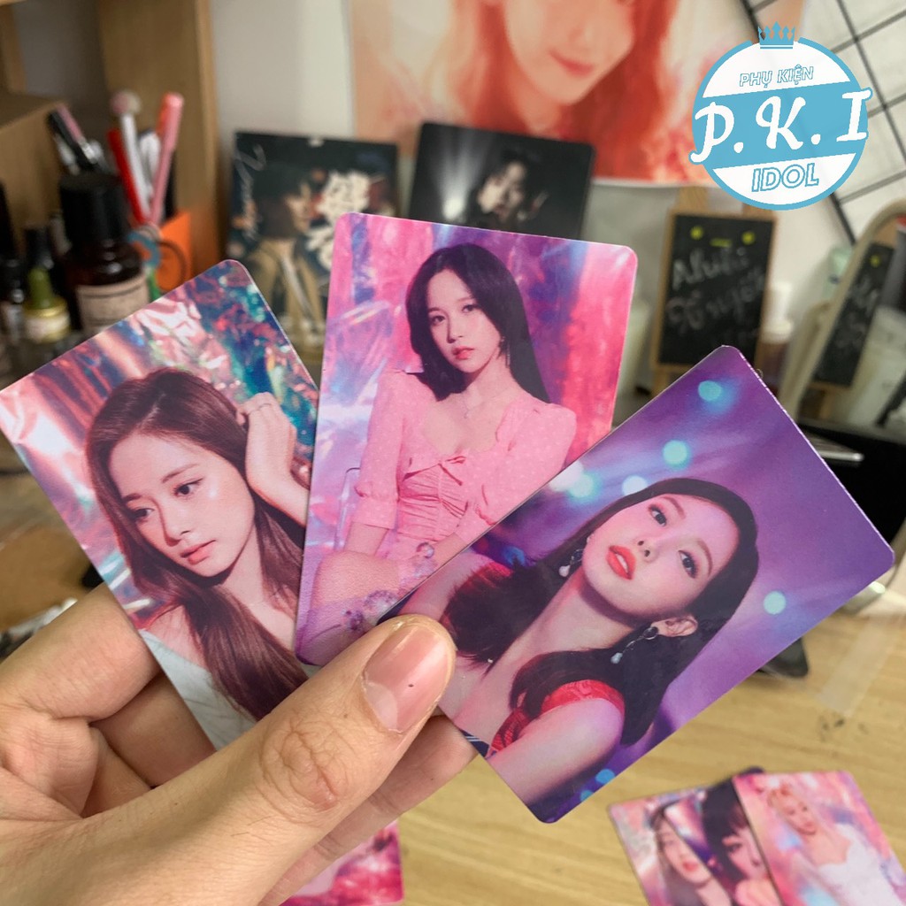 Bộ 9 Tấm Card Hàn Twice Taste Of Love Lung Linh Làm Quà Tặng