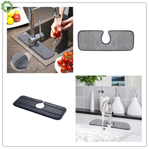 Bộ 1/3 Tấm Khăn Lau Bằng Sợi Micro Thấm Hút Tốt Cho Bồn Rửa Nhà Bếp/Phòng Tắm