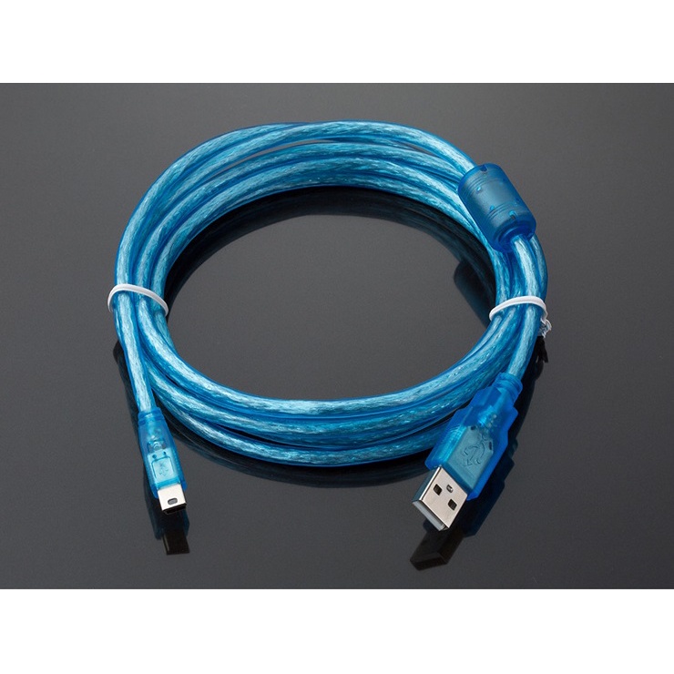 Cáp lập trình HMI Mitsubishi GT09-C30USB-5P, nạp chương trình PLC FX3G Q XGB SERVO ARDUINO & THIẾT B