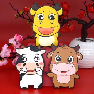 COMBO 10 LÌ XÌ TRÂU TÂN SỬU CUTE
