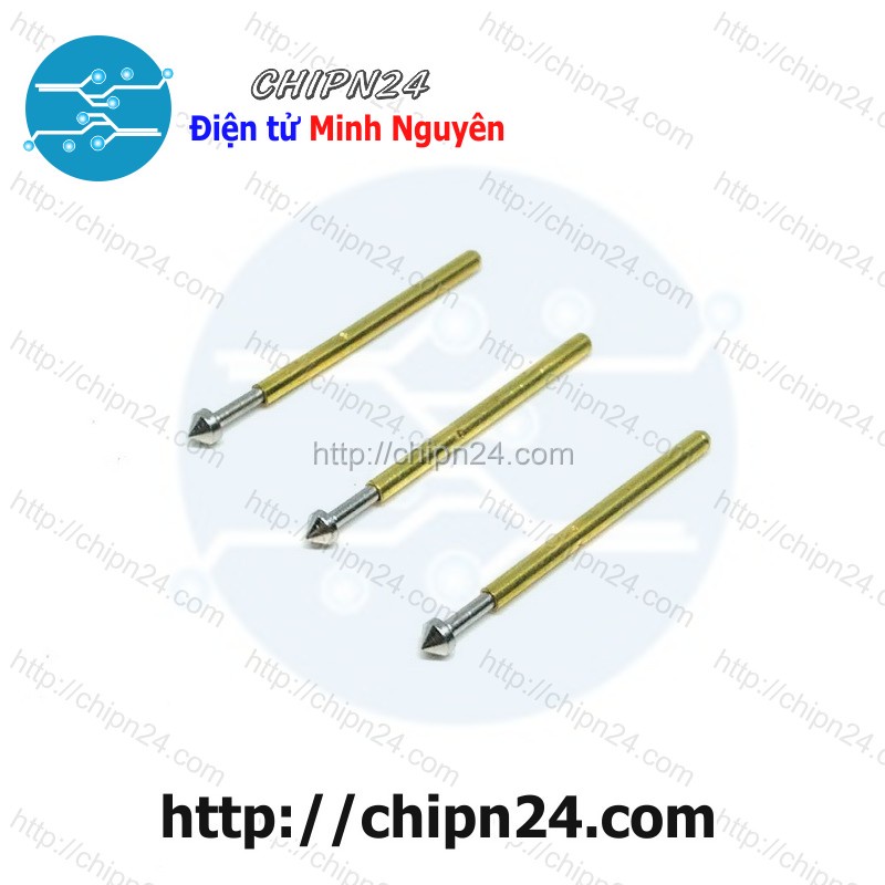 [3 CÂY] Kim test mạch P75-E3, đường kính ống kim 1.0mm, đường kính đầu kim 1.5mm, đầu hình nón