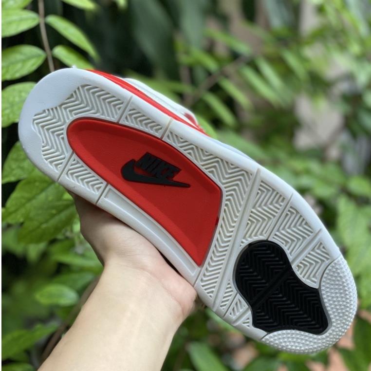 Giày Jordan 4 Fire Red High Quality Nam Nữ - Giày JD4 Thể Thao Bóng Rổ Trắng Đỏ [FREESHIP + HỘP GIÀY + HỘP BẢO VỆ] | BigBuy360 - bigbuy360.vn