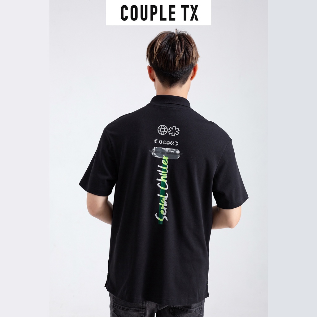Áo Polo Nam Couple TX In Thân Sau MPO 1015