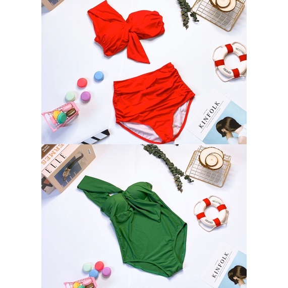 Bikini lệch vai sành điệu