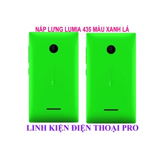 NẮP LƯNG LUMIA 435 MÀU XANH LÁ