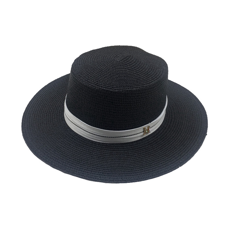 Korean style straw knitted straw hat for women