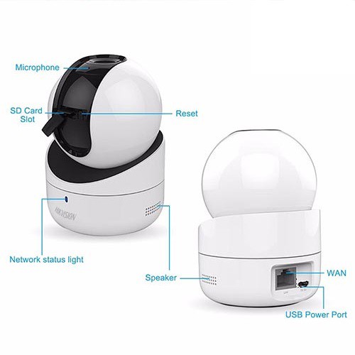 Camera IP 2M WIFI HIKVISION Q1 ( Q21 ) 1080P - model DS-2CV2Q21EFD-IW C6N C6CN C1C A22EP | BigBuy360 - bigbuy360.vn