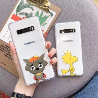 Ốp lưng Samsung Galaxy Note 8 9 dễ thương gấu mềm trong suốt