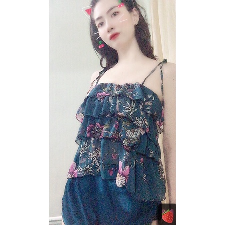 🦋SIÊU PHẨM ĐÙI TẦNG HOẠ TIẾT XINH VAI CỘT MÁT MẺ🦋