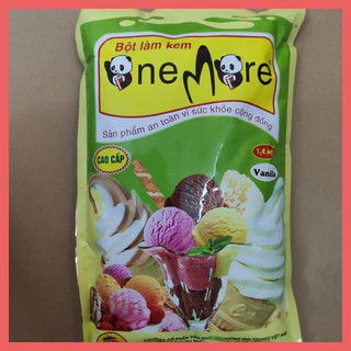 [Giảm giá sốc] 500g bột làm kem One More hương Vani