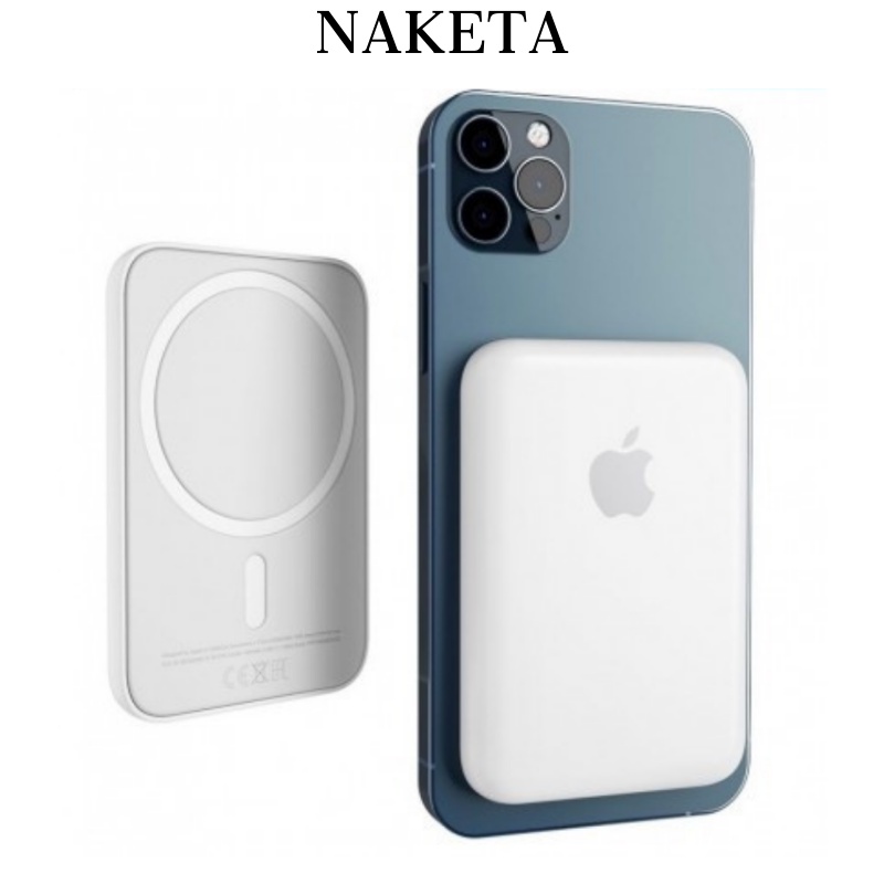 Sạc dự phòng không dây thông minh, cục sạc nhanh pin 5000mah mini nhỏ gọn cao cấp