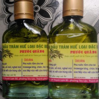 Tinh dầu tràm huế PHƯỚC QUẢNG 100ml