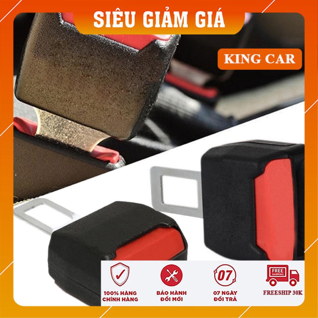 Cặp chốt cắm móc đai an toàn, đầu khóa chốt cắm móc dây an toàn xe ô tô - Shop KingCar