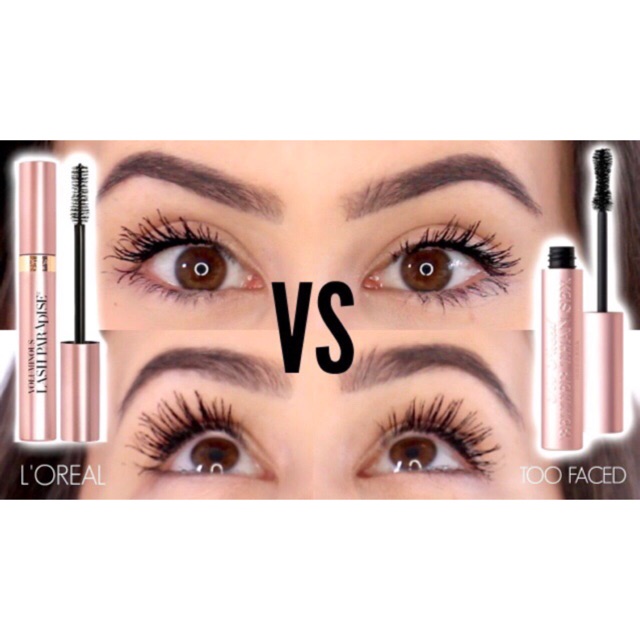 Mascara dày mi ( Ko trôi)  Lo Real Voluminous Lash Paradise  dupe Toofaced bản Waterproof