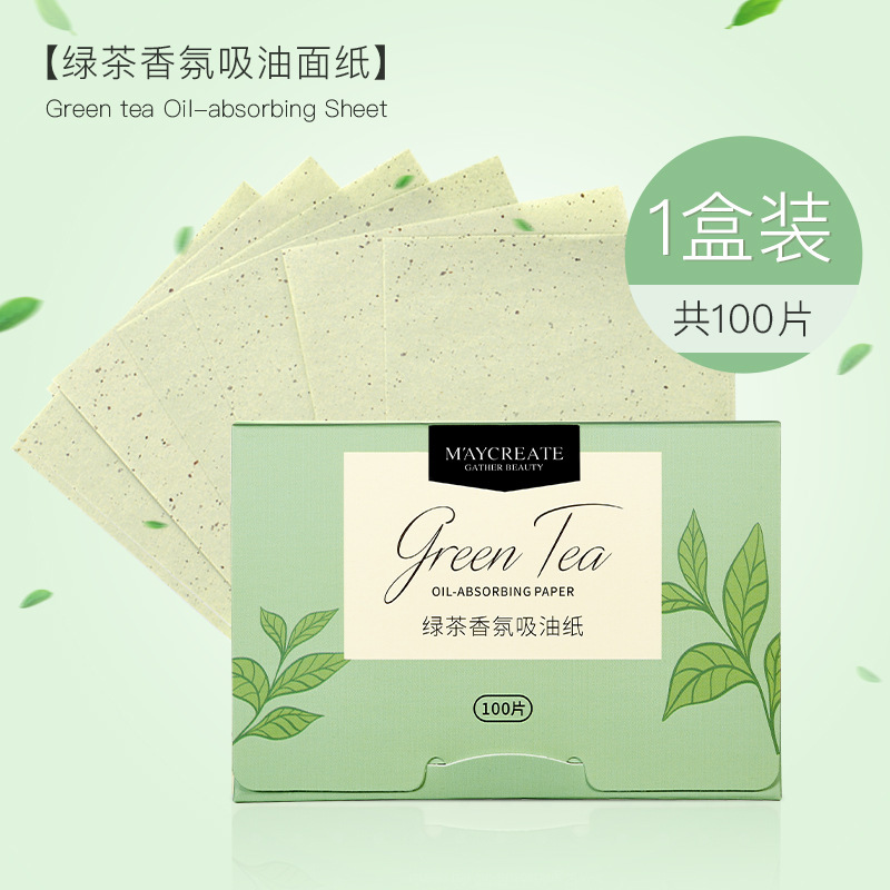 Hộp 100 tờ giấy thấm dầu se khít lỗ chân lông