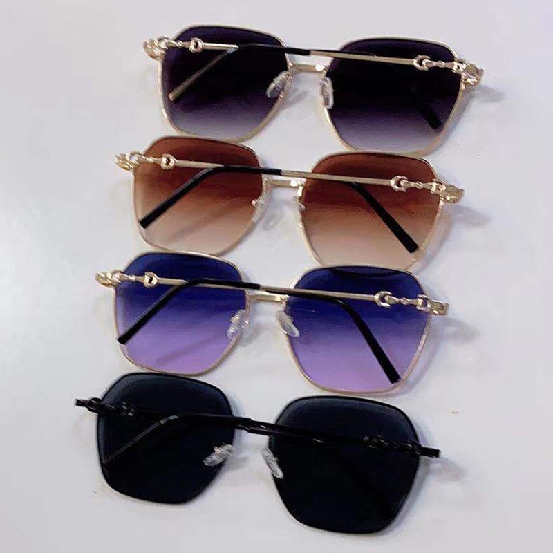 Kính mát gọng vuông chống tia UV400 thời trang sang trọng cho nam và nữ