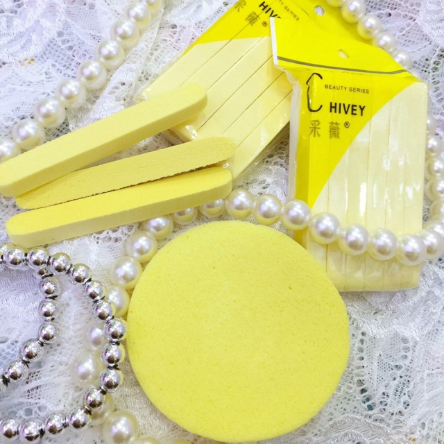 Bông nén rửa mặt hàn quốc