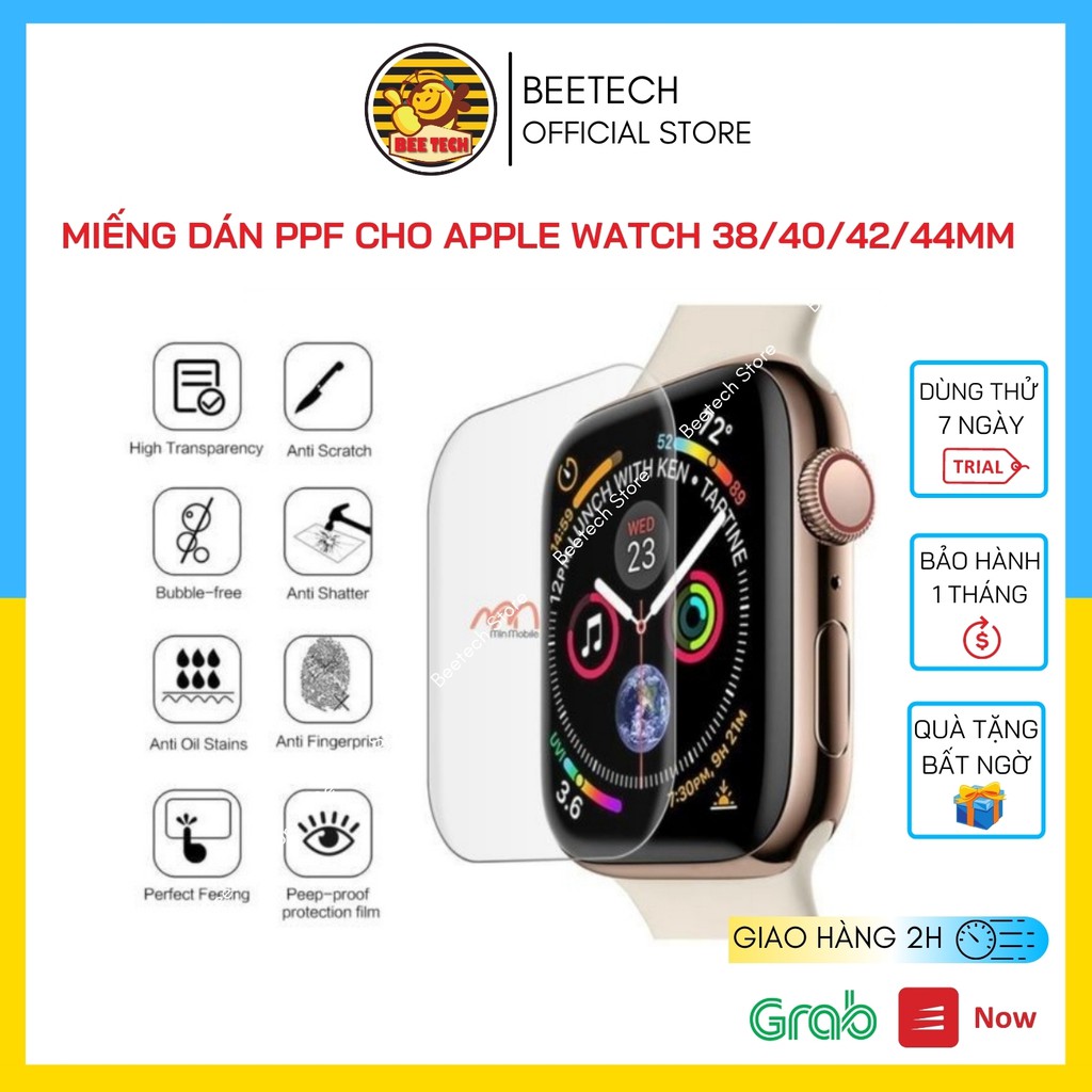 Miếng dán PPF Apple Watch chống va đập, tự phục hồi - Beetech