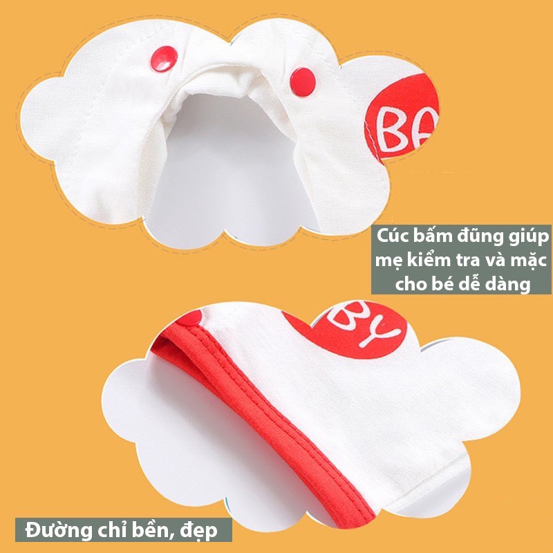 Body Đùi Phối Tay Hình Đoremonn, Sư Tử B04 Siêu Đẹp Cho Bé Trai Bé Gái 4-12kg