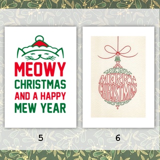 [N-diy] Postcard thiệp giáng sinh Noel