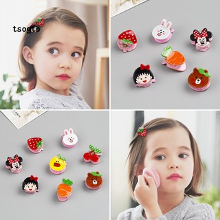 Kẹp tóc nhựa hình trái cây dễ thương cho bé gái