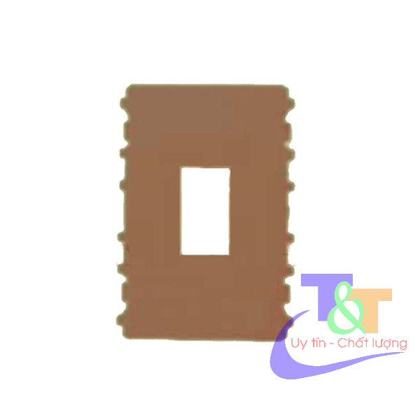 Mặt 1, 2,3 thiết bị Schneider màu đồng, trắng Zenlo A