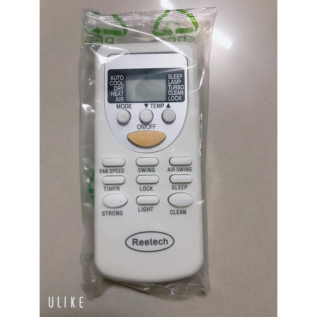 Remote Điều Khiển Máy Lạnh REETECH (mẫu 4)