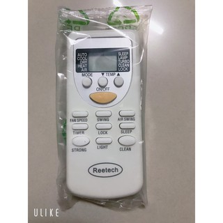 Remote Điều Khiển Máy Lạnh REETECH (mẫu 4)