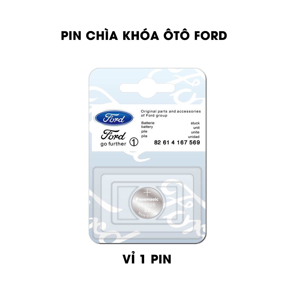 Pin chìa khóa ô tô Ford Explorer chính hãng Ford sản xuất tại Indonesia 3V