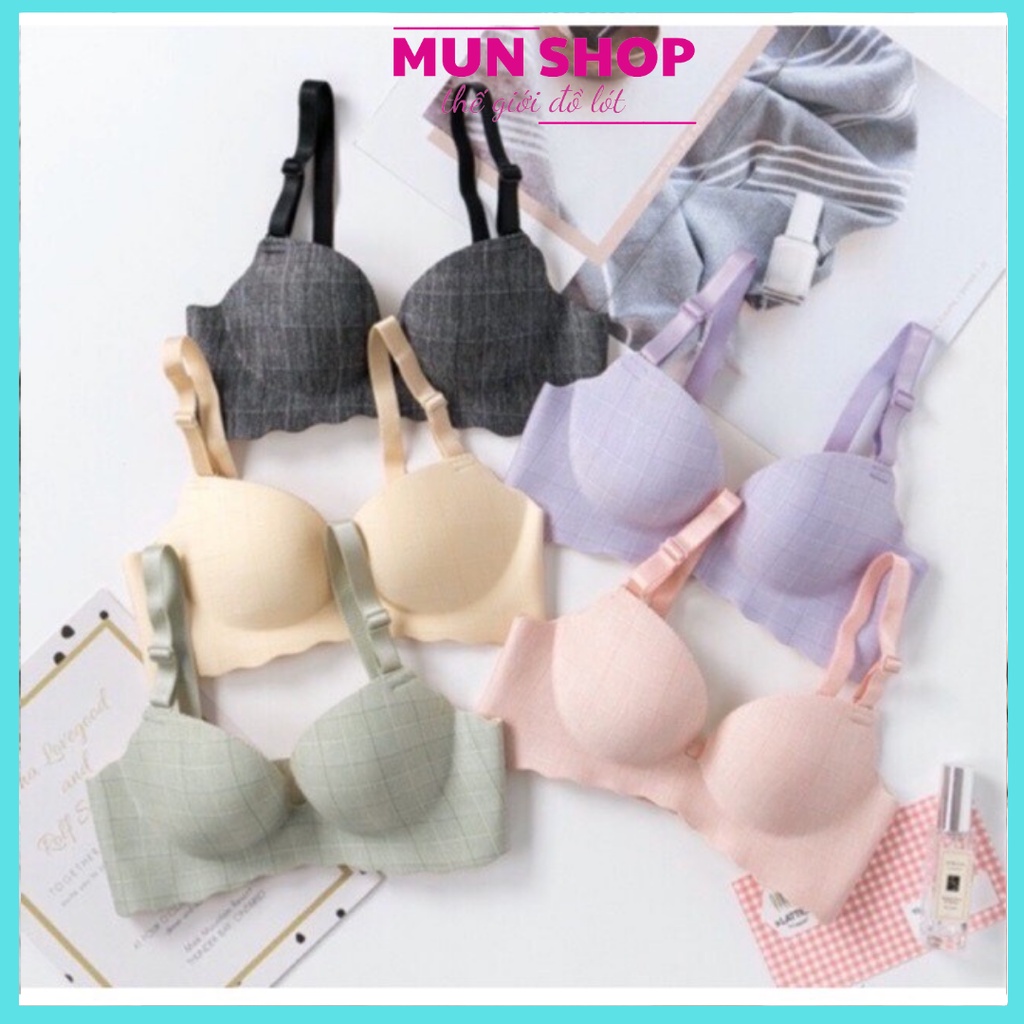 Áo Ngực Muối Tiêu Đệm Dày Nâng Ngực Tốt