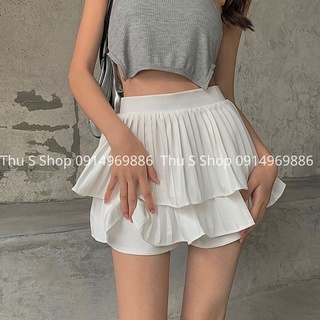 Chân váy xòe bồng 2 tầng