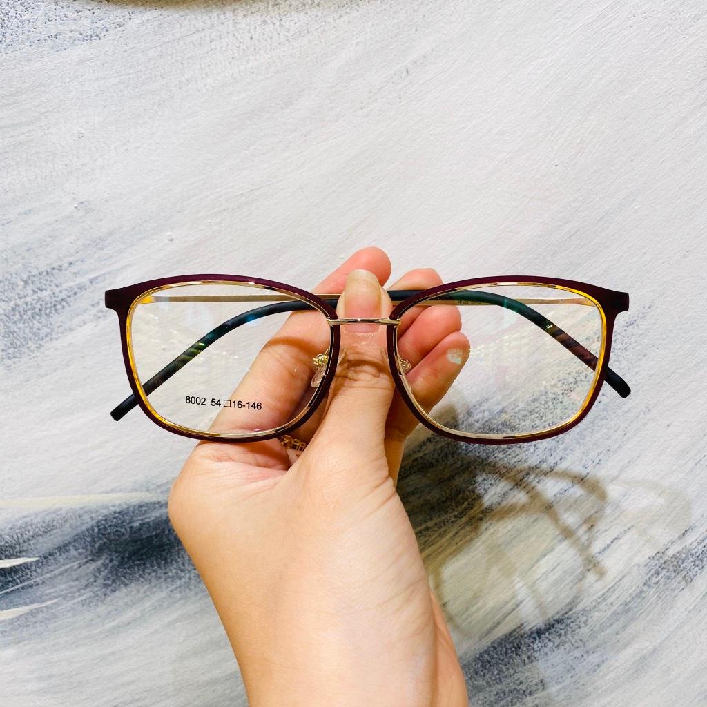 Gọng kính hợp kim siêu nhẹ siêu bền hợp thời trang Ouress 8002