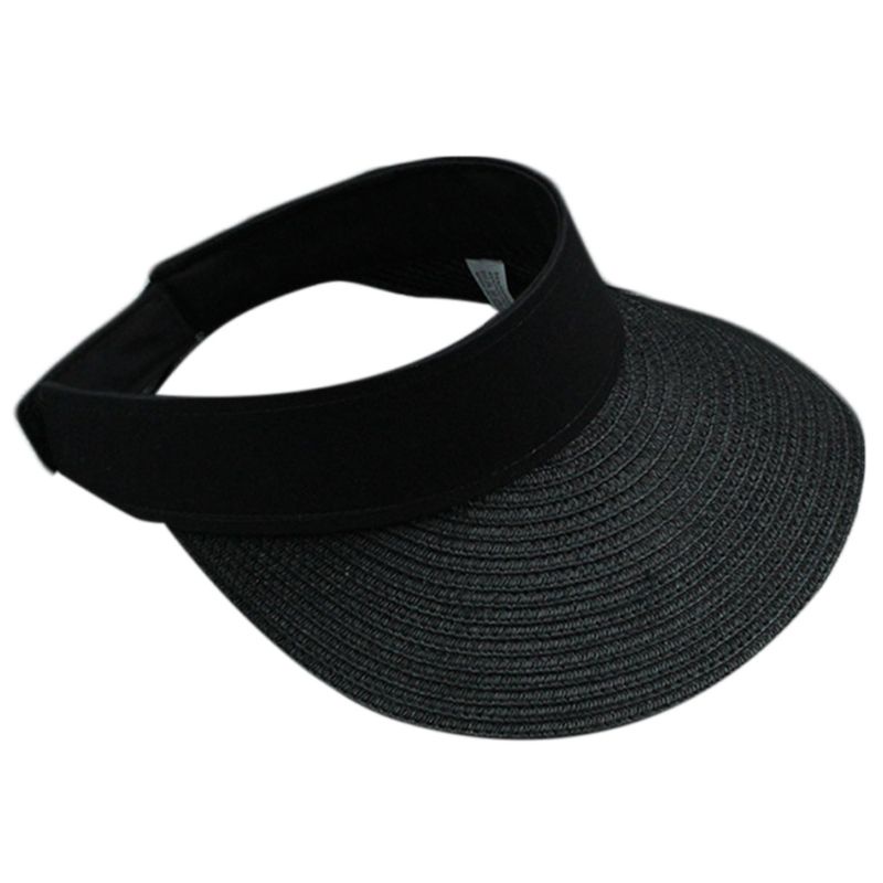 Nón Cói Rộng Vành Hở Chóp Màu Sắc Tương Phản Thời Trang Mùa Hè Cho Nữ