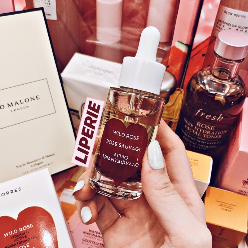 Dầu dưỡng sáng da Korres Wild Rose Brightening Absolute Oil