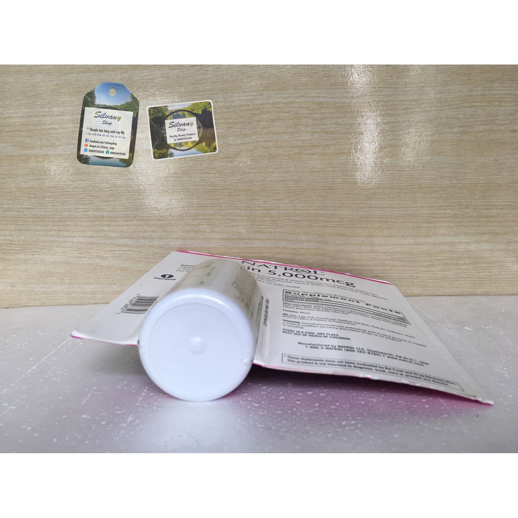 [Date 12/2021] Viên Ngậm Natrol Biotin 5000mcg Extra Strength Vị Dâu – Hỗ Trợ Mọc Tóc - 250 Viên | BigBuy360 - bigbuy360.vn