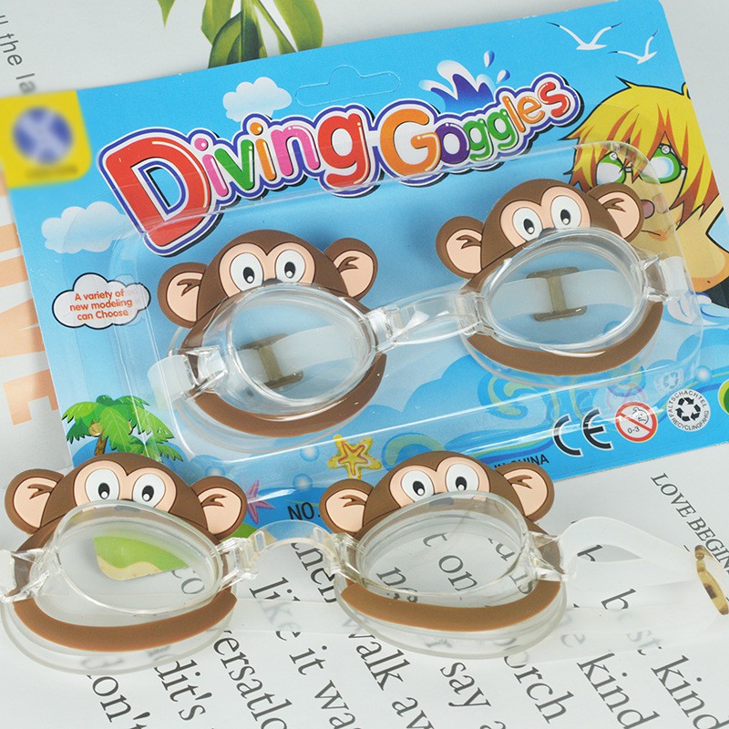 Kính Bơi Chống Sương Mù Dễ Thương Cho Bé