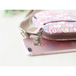Túi vải đeo chéo mini cực cute