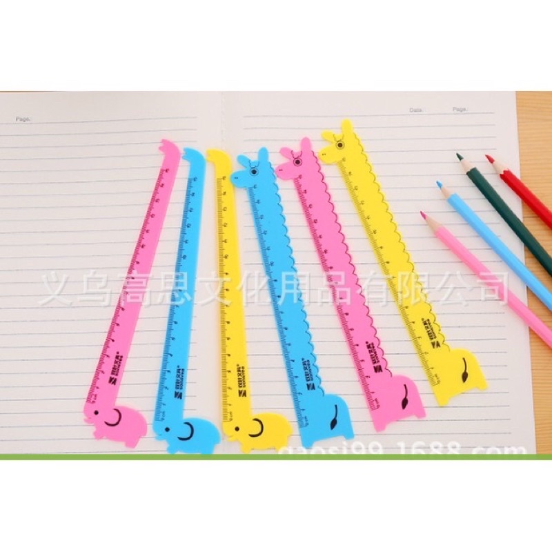 Thước kẻ hình hưu, voi dễ thương