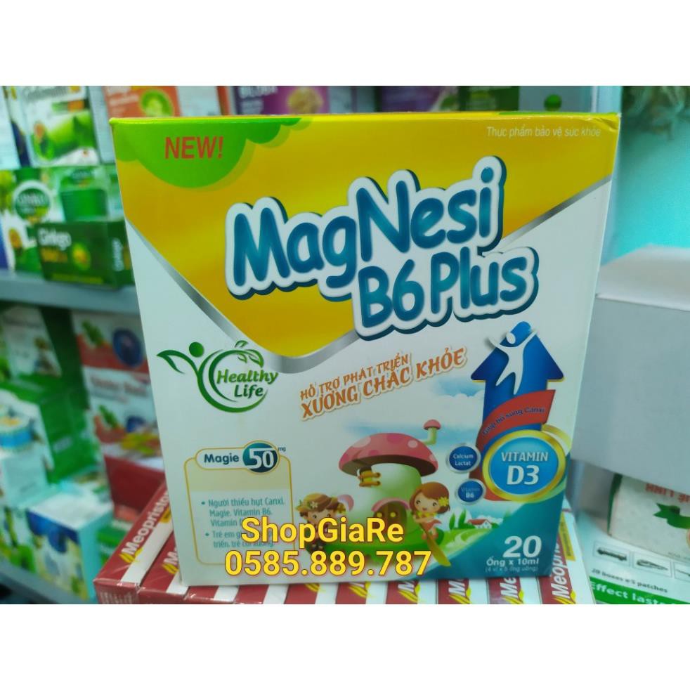 MagNesi B6 Plus bổ sung canxi, giúp bé mau ăn chóng lớn, chống còi xương suy dinh dưỡng