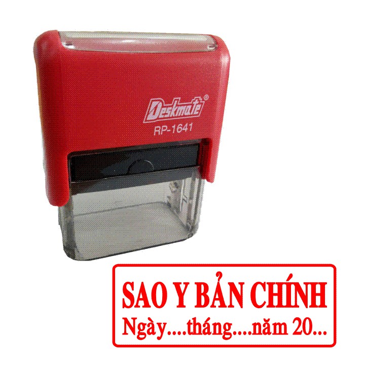 Con dấu sao y bản chính có ngày tháng năm (PR-1641)