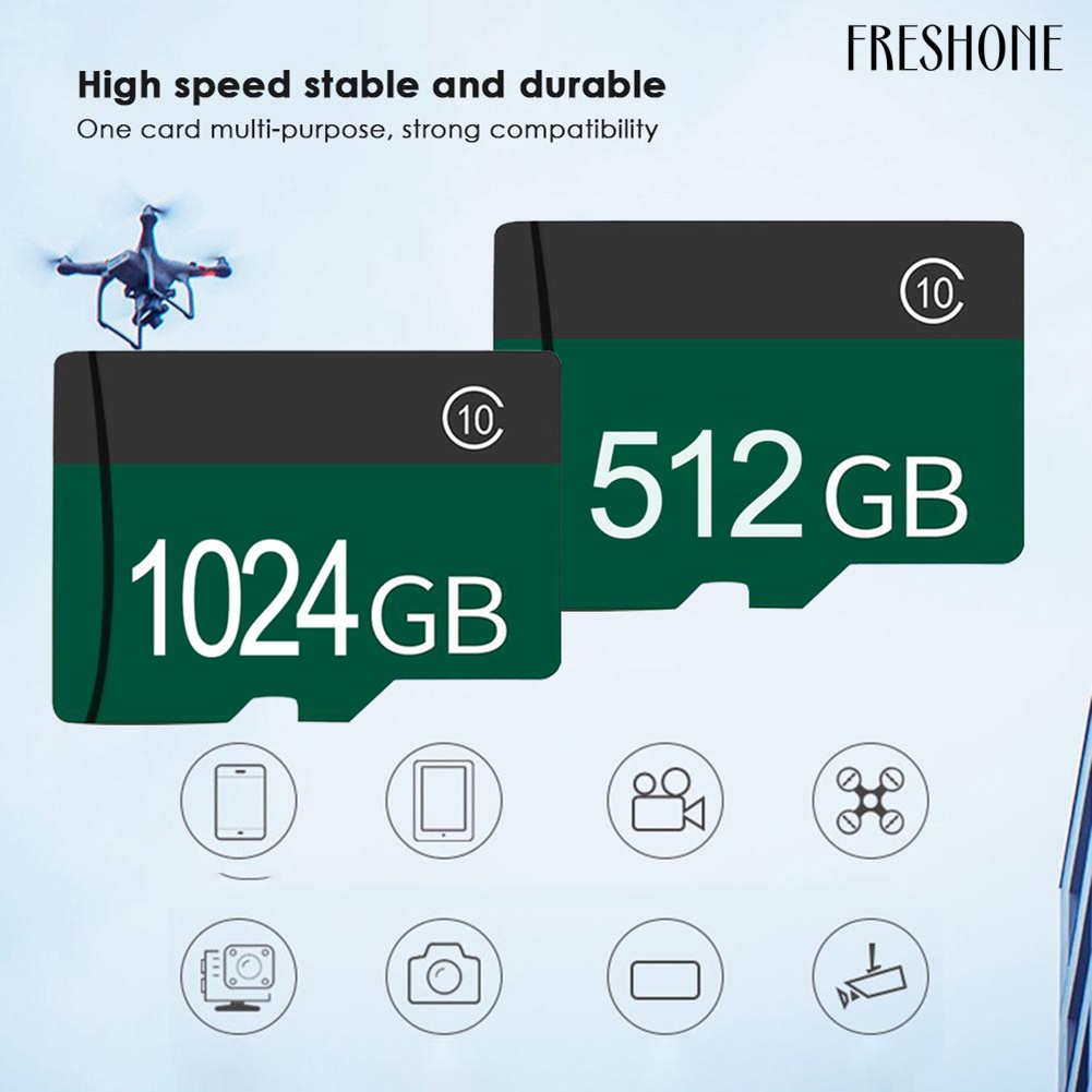 Thẻ Nhớ TF Micro Tốc Độ Cao 128g / 256G / 512G / 1T Cho Điện Thoại | BigBuy360 - bigbuy360.vn