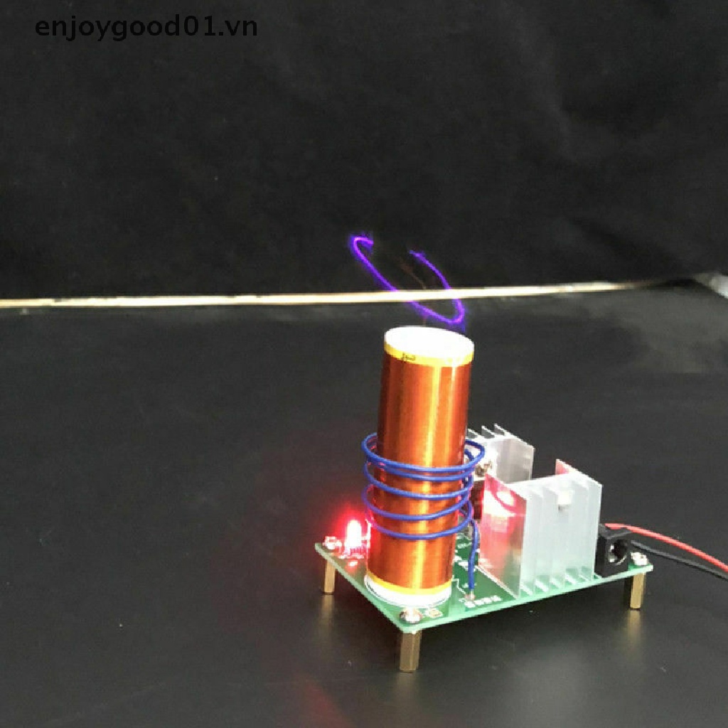 TESLA Bộ Loa Điện Tử Plasma Lõi Plasma Mini DIY