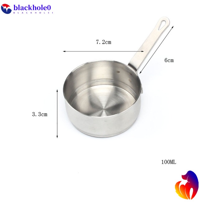Chén Đựng Nước Sốt Bằng Thép Không Gỉ Có Tay Cầm Phong Cách Phương Tây