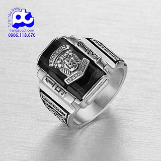 Nhẫn inox nam giá không tưởng rẻ nhất tại HCM không đen - NNA213