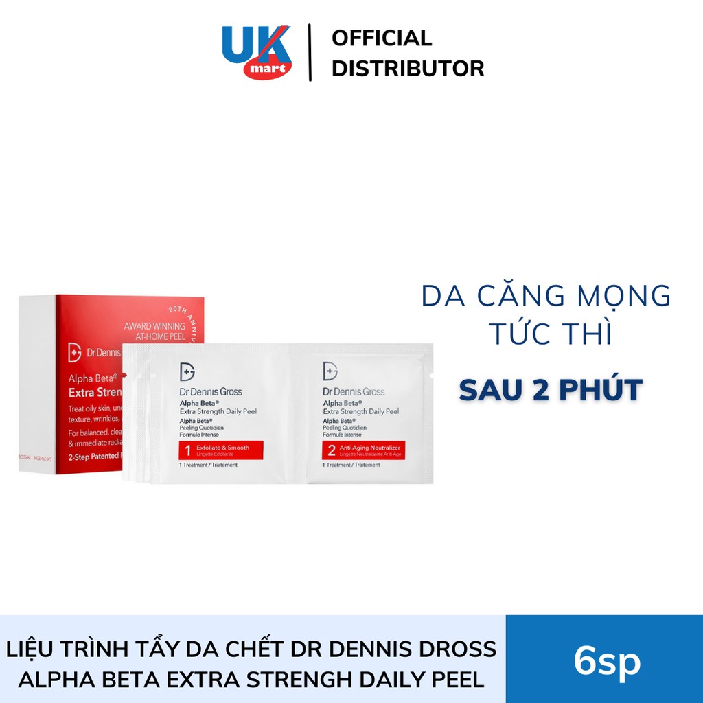 DATE 2023 Liệu Trình Tẩy Da Chết Dr Dennis Dross Alpha Beta Extra Strengh Daily Peel | BigBuy360 - bigbuy360.vn